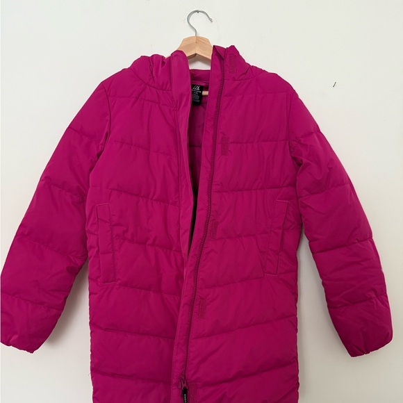 Ripzone Other - Ripzone kids Puffer Jacket Size L Magenta Pink Hooded Winter Coat